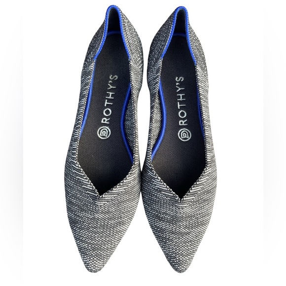 Rothy's Black and Gray Flats - Picture 3 of 10